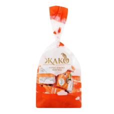 Конфеты Пташка - мармелашка  с Апельсиновой начинкой фасованные"Жако"500гр цена за 1 упаковку (zz13024)