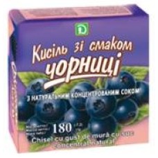 Кисель со вкусом черники с яблочным концентрированным соком, 180г 445  (SZ15068 )