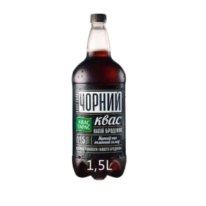 Квас Тарас черный Carlsberg 1.5 л. ПЭТ