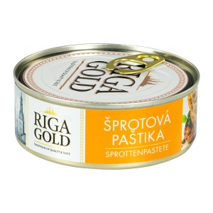 Паштет из копченых шпрот Riga gold, 160г 