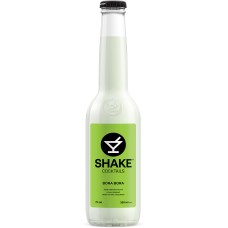 SHAKE "Бора-Бора" СЛАБОАЛКОГОЛЬНЫЙ НАПИТОК 5%, 0.33 л 24 шт в уп , стекло