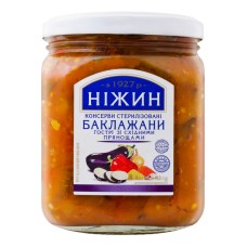 Баклажаны острые с восточными пряностями, 460 г. ТМ Нежин 12 шт в уп (KN31024)