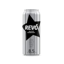 REVO ENERGY СЛАБОАЛКОГОЛЬНЫЙ ЭНЕРГЕТИЧЕСКИЙ НАПИТОК  8.5% 0.5 л 24 шт в уп Ж/Б (ng26002)