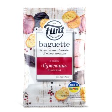 Пшеничные сухарики "Флинт" вкус буженины пикантной 60 г (SF61002)