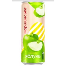 Лимонад со вкусом яблока Моршинская 0,33л. жб (nc24006)