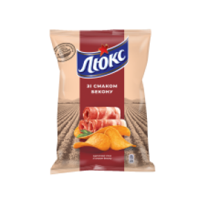 Чипсы Люкс с беконом 133 гр 