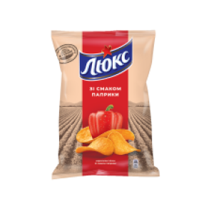 Чипсы Люкс с паприкой 133 гр
