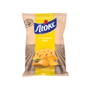 Чипсы Люкс с сыром 133 гр 