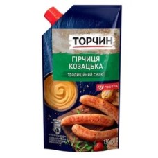 Горчица "Казацкая" "Торчин" 130г  48шт  в уп (OT33020)